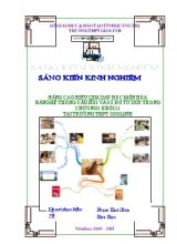 Giáo án Nâng cao hiệu quả dạy học môn hóa bằng hệ thống câu hỏi và sơ đồ tư duy trong chương 2 khối 11 tại trường thpt gio linh
